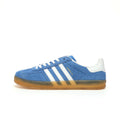 adidas samba  women's shoes  men's samba sneakers adidas samba Blue Cloud White