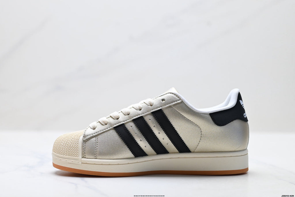 adidas Originals Superstar — Light Blue Corduroy & Burgundy | Gum Shell Toe