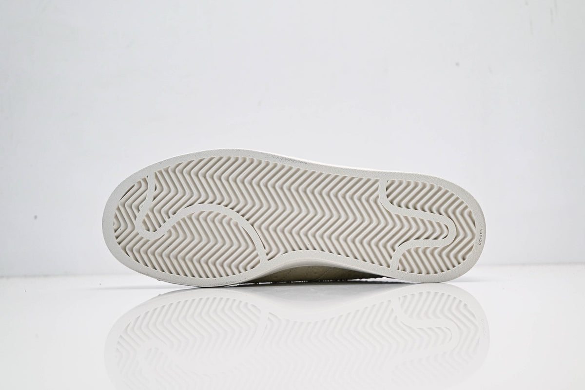 adidas Originals Superstar – White Croc-Embossed Upper with Red Lining & White Shell Toe