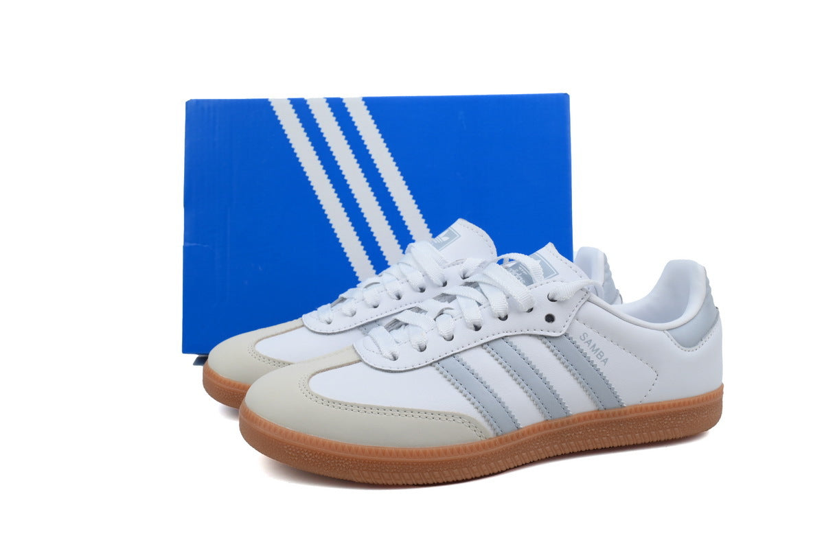 adidas samba  women's shoes  men's samba sneakers adidas samba white OG – Classic Leather Sneakers