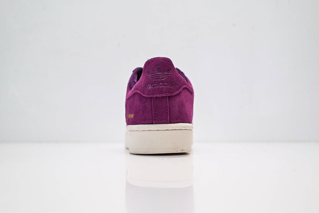 adidas Originals Superstar × Wales Bonner – Purple with Gold 3-Stripes & White Shell Toe