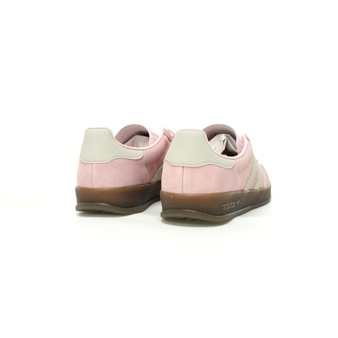 adidas samba  women's shoes  men's samba sneakers adidas samba  Pink Off-White