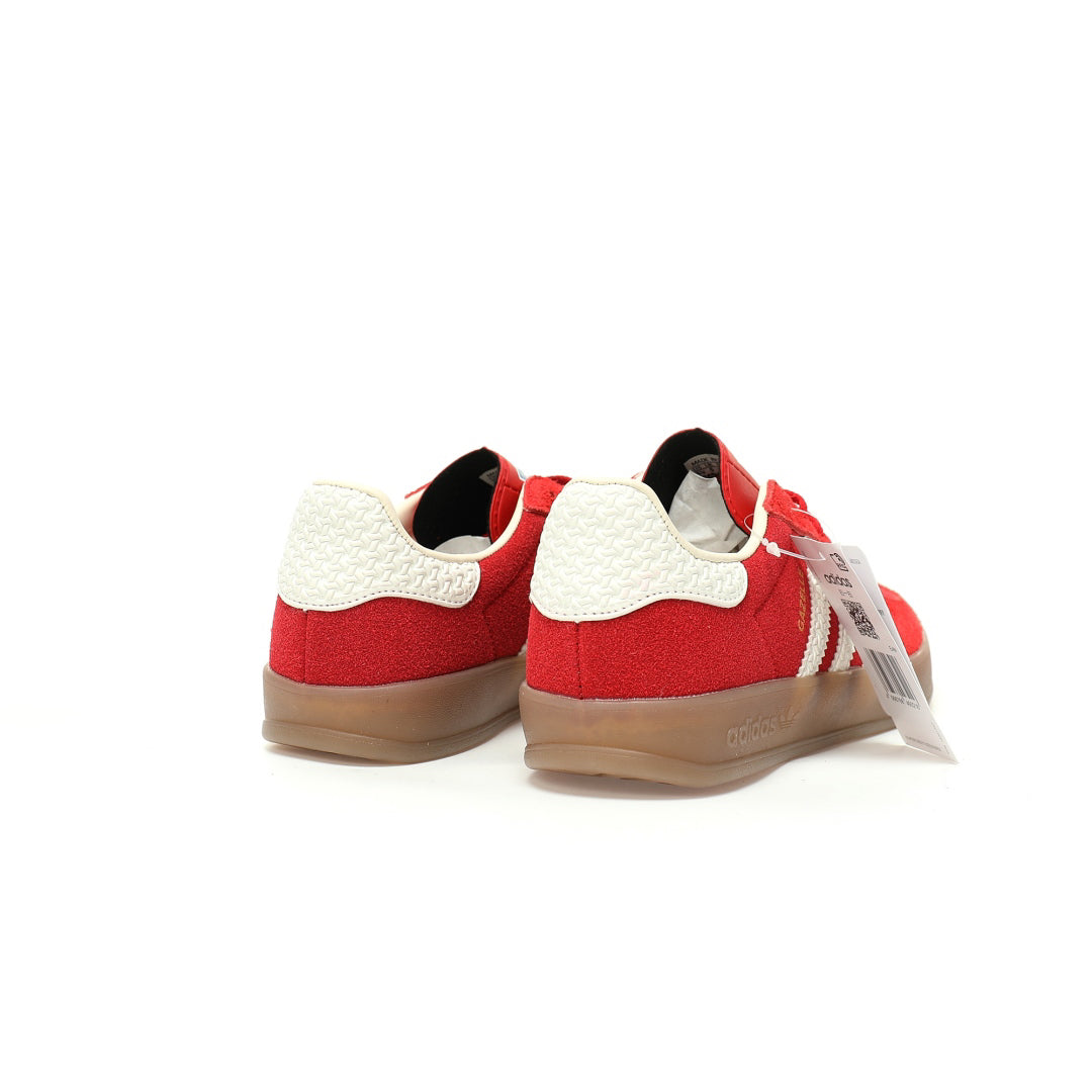adidas samba  women's shoes  men's samba sneakers adidas samba Red Off-White