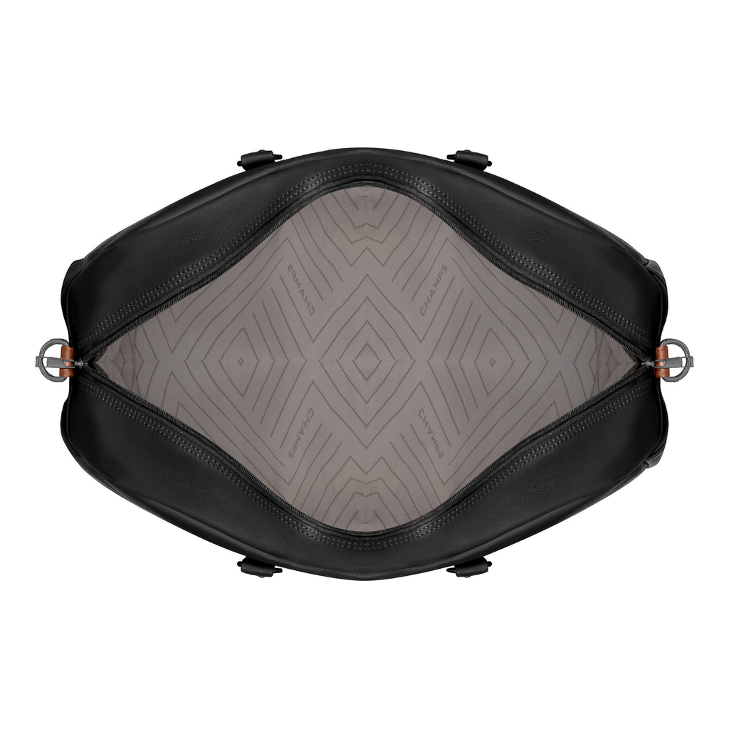 Onyx / Leather Duffle Bag *Drop Ship*