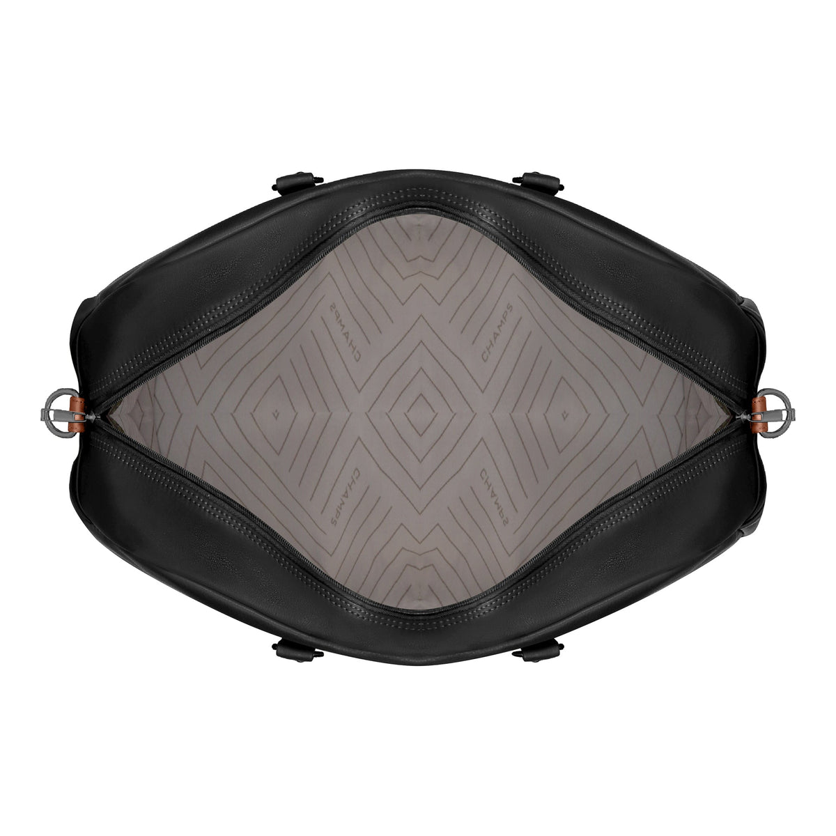 Onyx / Leather Duffle Bag *Drop Ship*