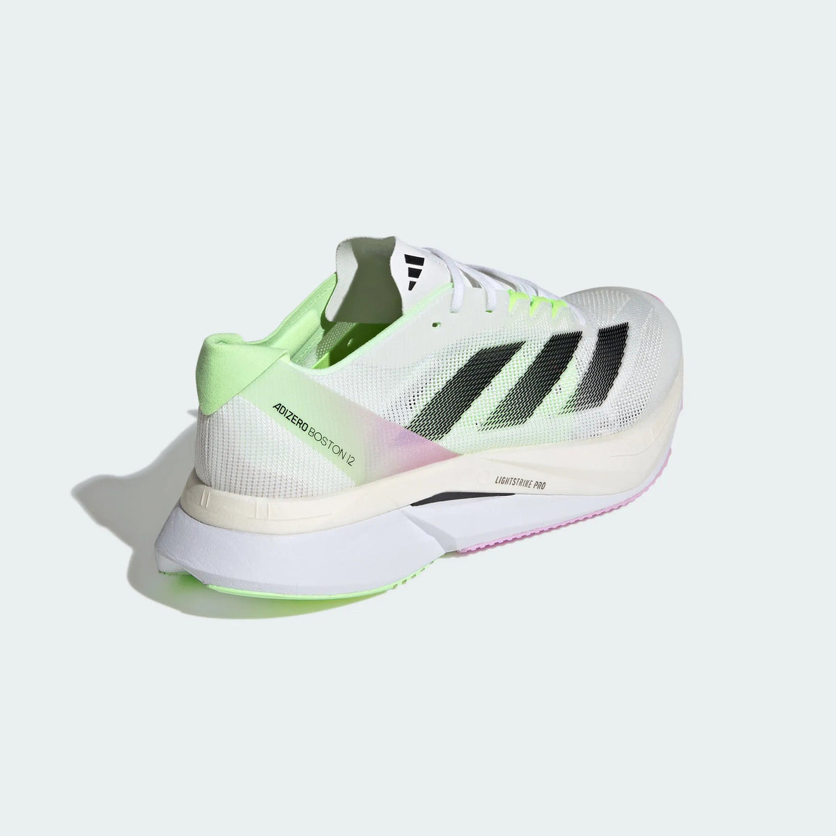 Adidas Adizero Boston 12 White / Navy / Red / Blue