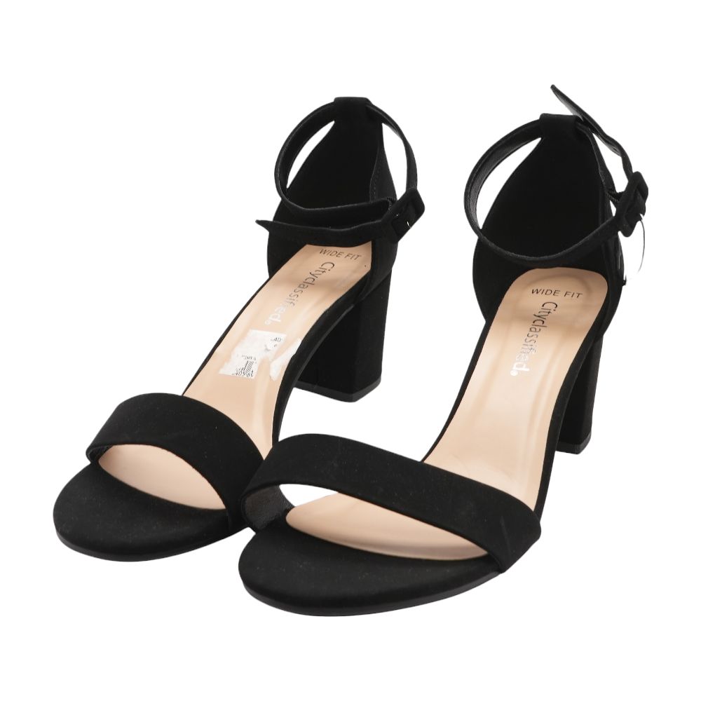 Black Block Heels