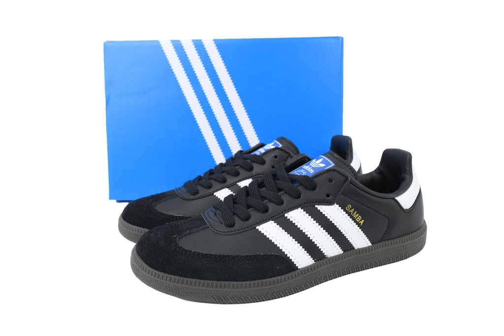 adidas samba  women's shoes  men's samba sneakers adidas samba black OG – Classic Leather Sneakers