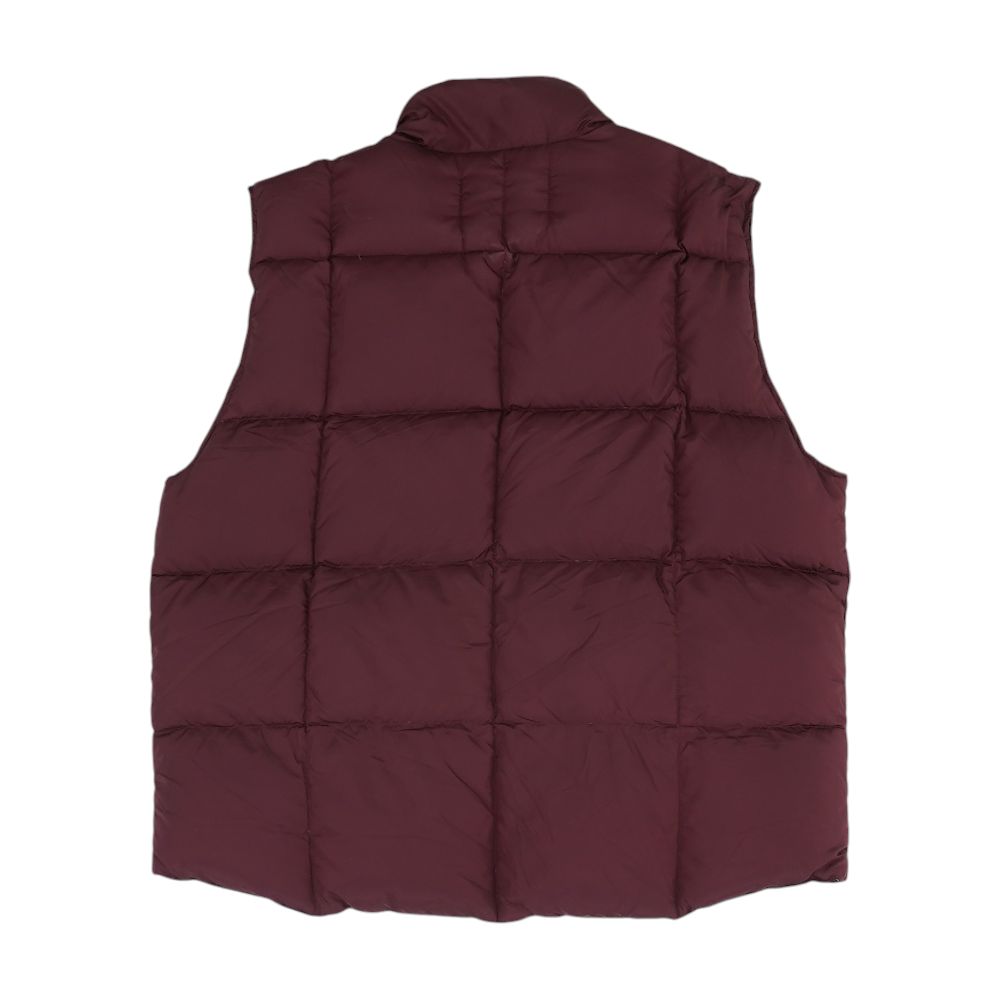 Burgundy Puffer Vest